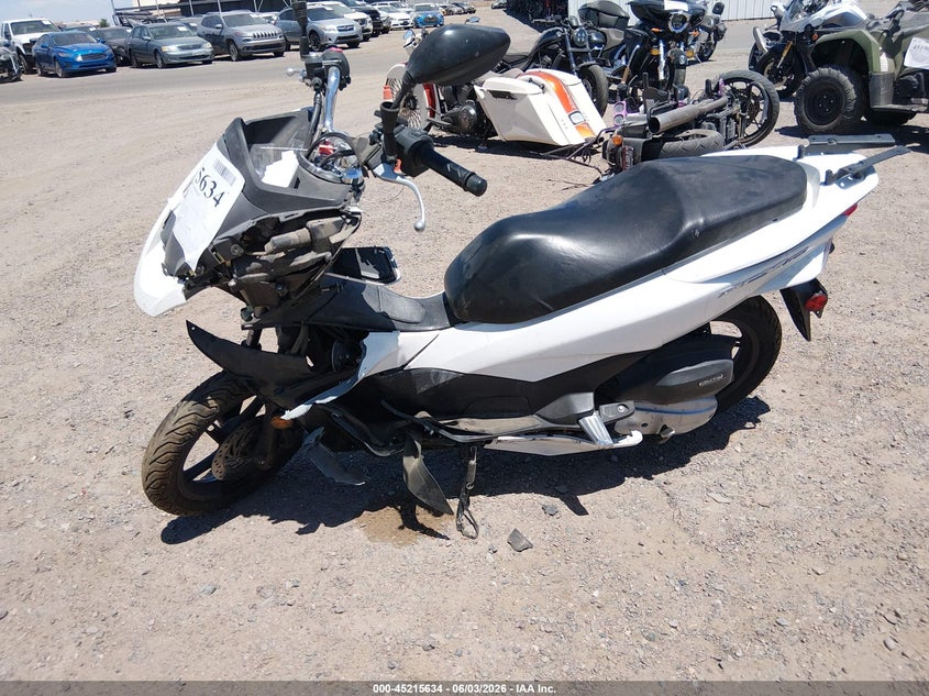 2017 Honda Pcx 150 VIN: RLHKF1809HY200437 Lot: 45215634