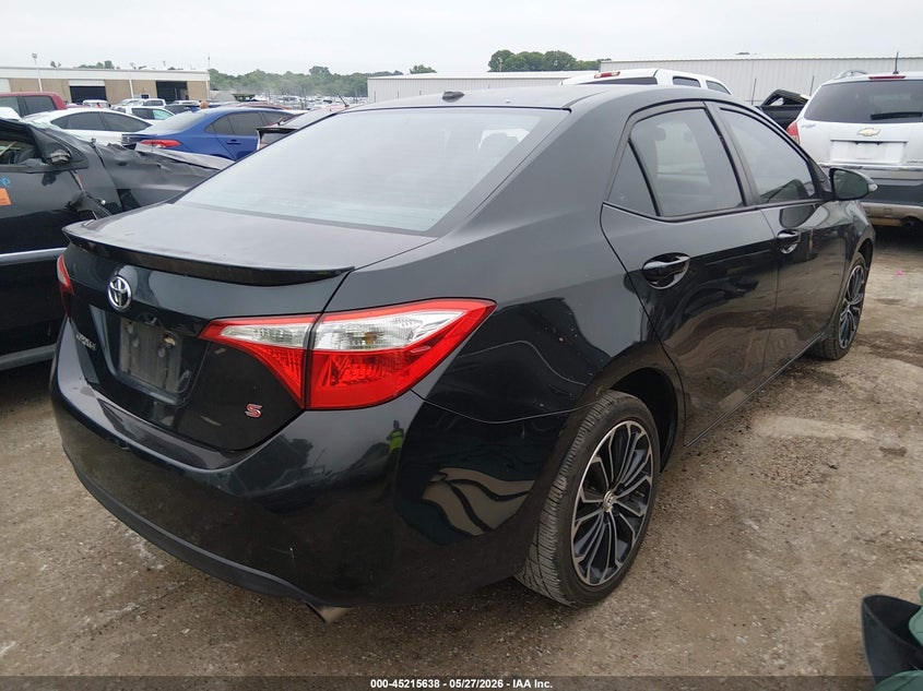 2015 TOYOTA COROLLA auction photo 4