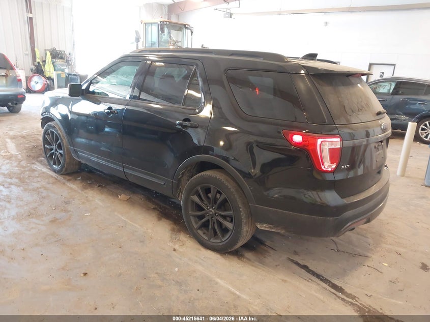 Vin: 1fm5k8d89hgc49362, lot: 45713396, ford explorer xlt 20173
