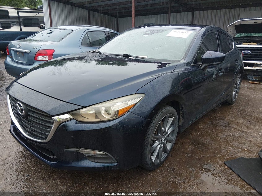 Vin: 3mzbn1l30jm194336, lot: 45713400, mazda mazda3 touring 20182