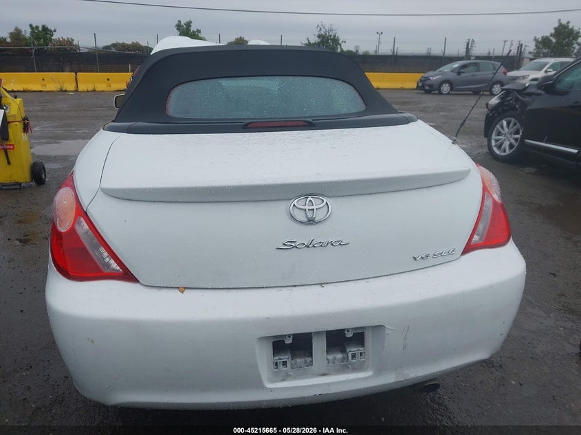 2005 Toyota Camry Solara Sle VIN: 4T1FA38P15U053456 Lot: 45215665