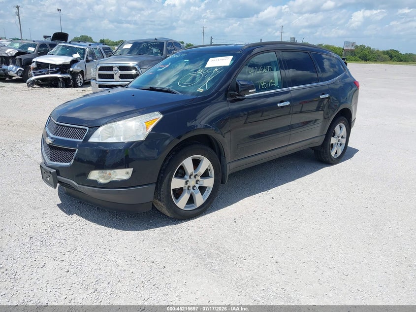 Vin: 1gnkvged5cj164025, lot: 45713452, chevrolet traverse 1lt 20122