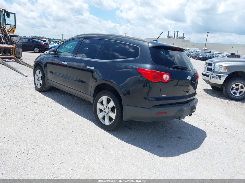 Vin: 1gnkvged5cj164025, lot: 45713452, chevrolet traverse 1lt 20123