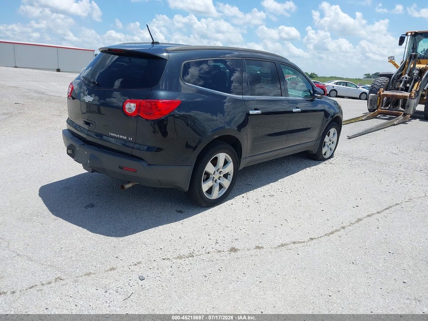 Vin: 1gnkvged5cj164025, lot: 45713452, chevrolet traverse 1lt 20124