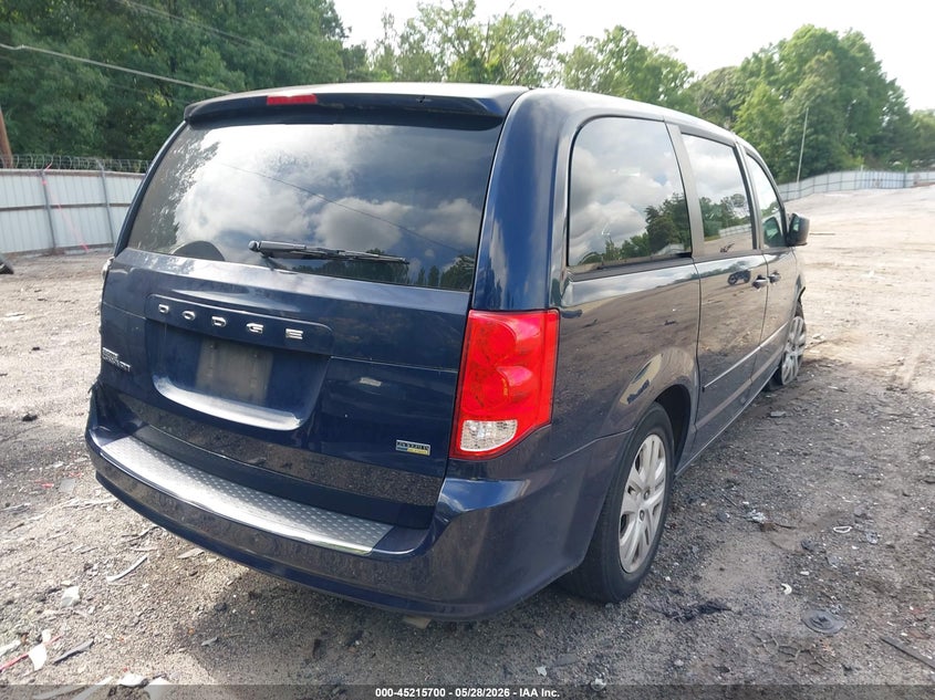 2016 DODGE GRAND CARAVAN auction photo 4