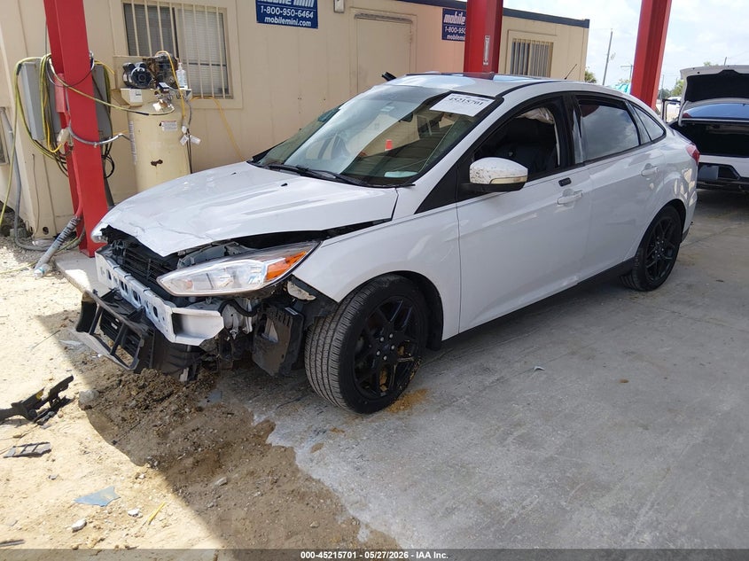 Vin: 1fadp3f25gl385724, lot: 45713456, ford focus se 20162