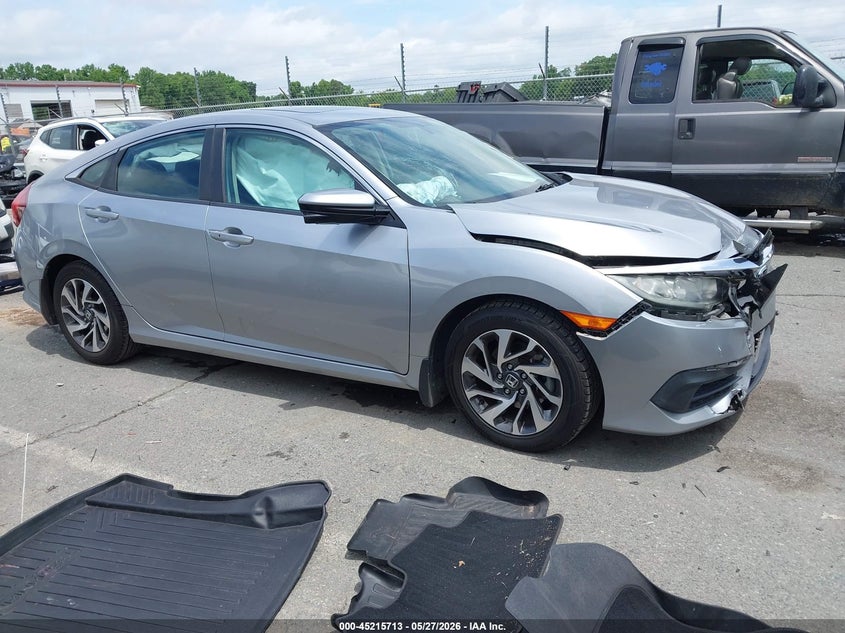 Vin: 19xfc2f78ge086127, lot: 45713468, honda civic ex 2016 img_1