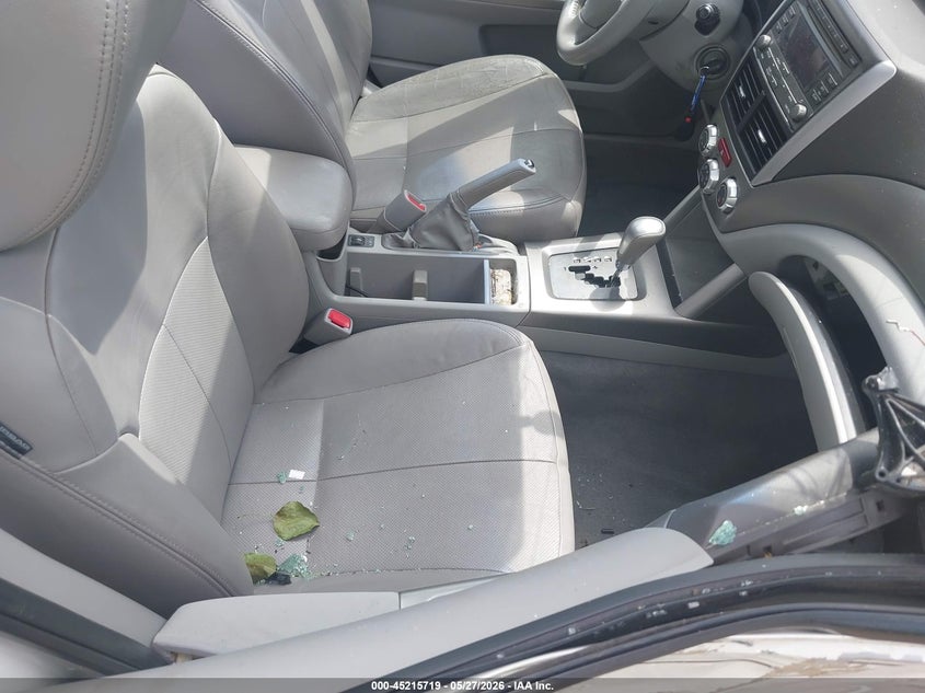 2009 SUBARU FORESTER SEDAN 2.5L H-4 VVT, 170HP