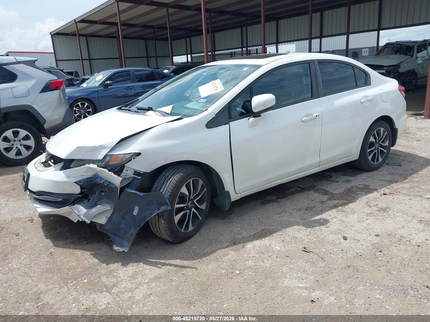 2014 HONDA CIVIC auction photo 2