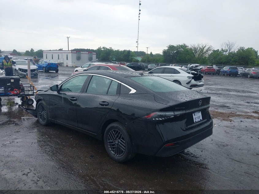 Vin: 3n1ab9cv5ty279159, lot: 45713533, nissan sentra sv 20263