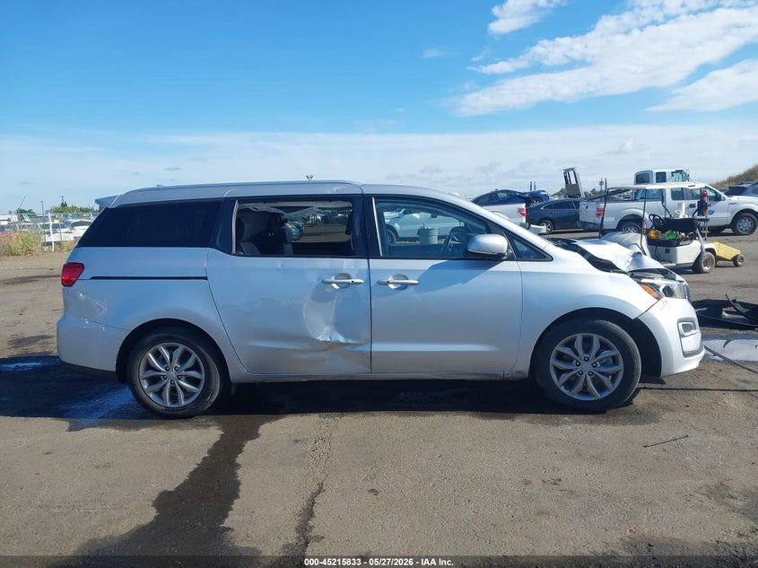 2021 Kia Sedona Ex VIN: KNDMB5C13M6668889 Lot: 45215833