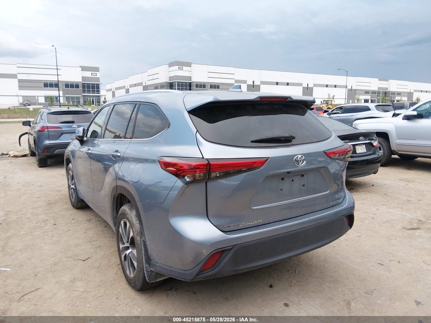 Vin: 5tdgzrbhxls017708, lot: 45713630, toyota highlander xle 20203