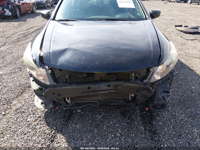 2012 Honda Accord 2.4 2.4 Ex-L black Lot 111045215935 Vin 1HGCP2F8XCA175843