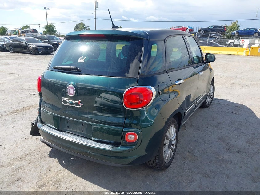 Vin: zfbcfach4ez029977, lot: 45713717, fiat 500l lounge 20144