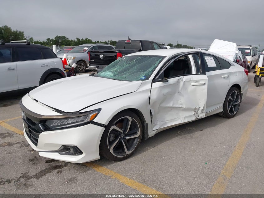 2022 HONDA ACCORD auction photo 2