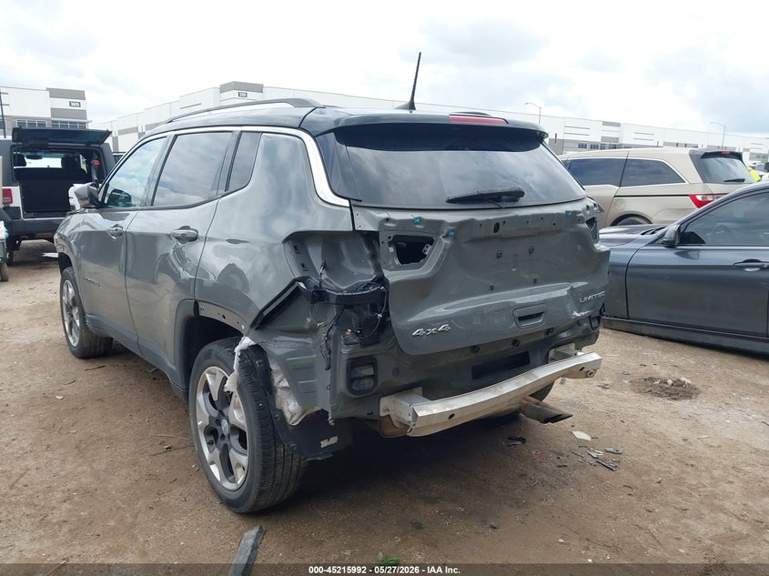 Vin: 3c4njdcb4kt741488, lot: 45713747, jeep compass limited 4x4 20193