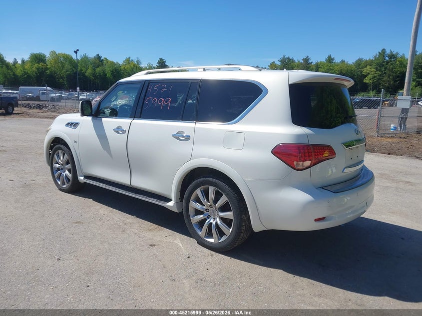 Vin: jn8az2nf7e9551164, lot: 45713754, infiniti qx80 20143