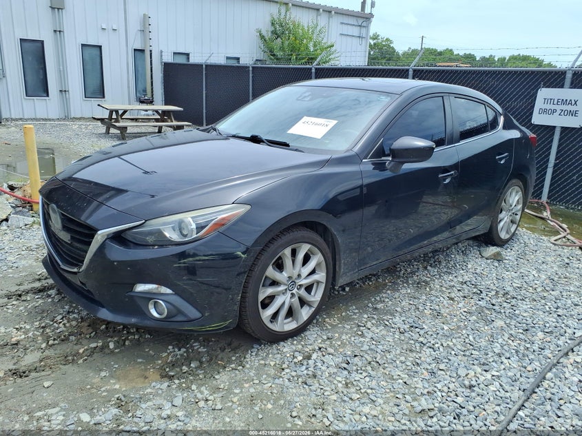 Vin: jm1bm1w31f1245171, lot: 45713773, mazda mazda3 s grand touring 20152