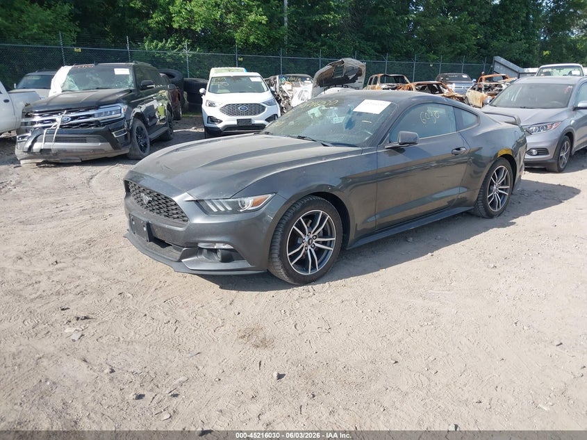 Vin: 1fa6p8th5g5318432, lot: 45713785, ford mustang ecoboost 20162