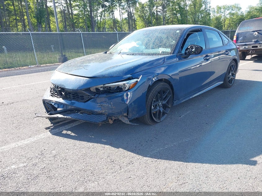 VIN 2HGFE2F51TH538587 2026 HONDA CIVIC SPORT