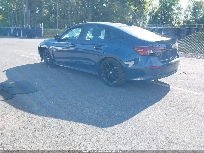 VIN 2HGFE2F51TH538587 2026 HONDA CIVIC SPORT