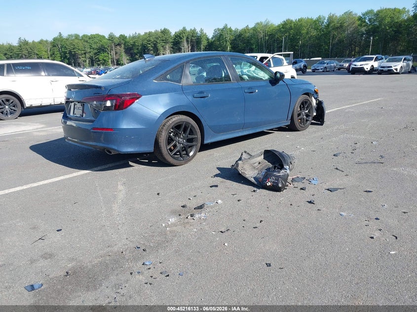 VIN 2HGFE2F51TH538587 2026 HONDA CIVIC SPORT