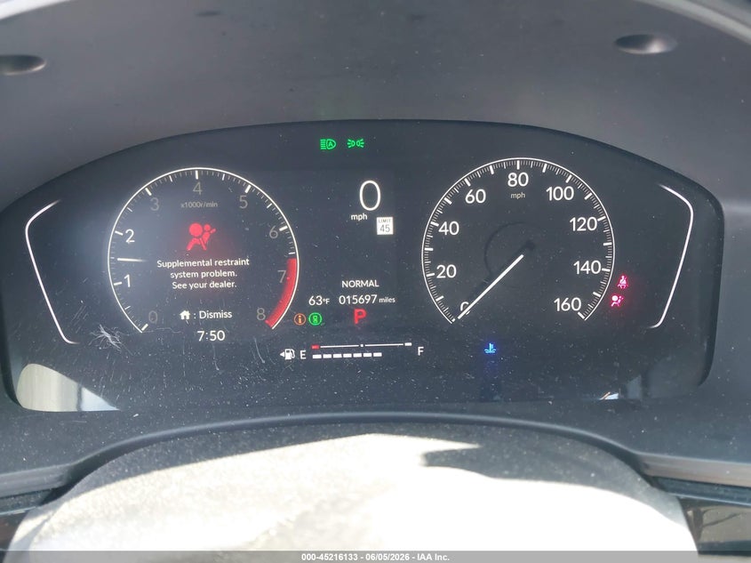 VIN 2HGFE2F51TH538587 2026 HONDA CIVIC SPORT