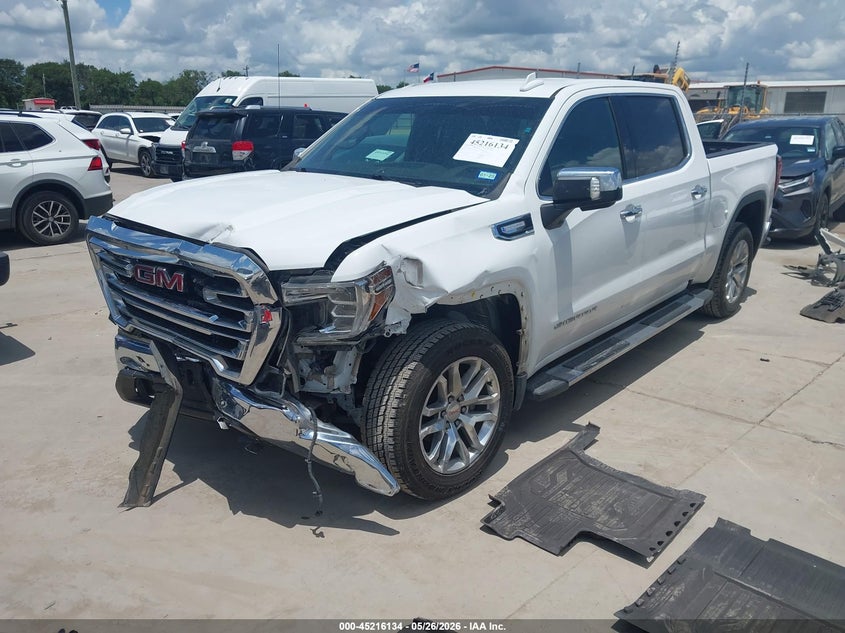 Vin: 3gtp8ded7lg366323, lot: 45713889, gmc sierra 1500 2wd  short box slt 20202