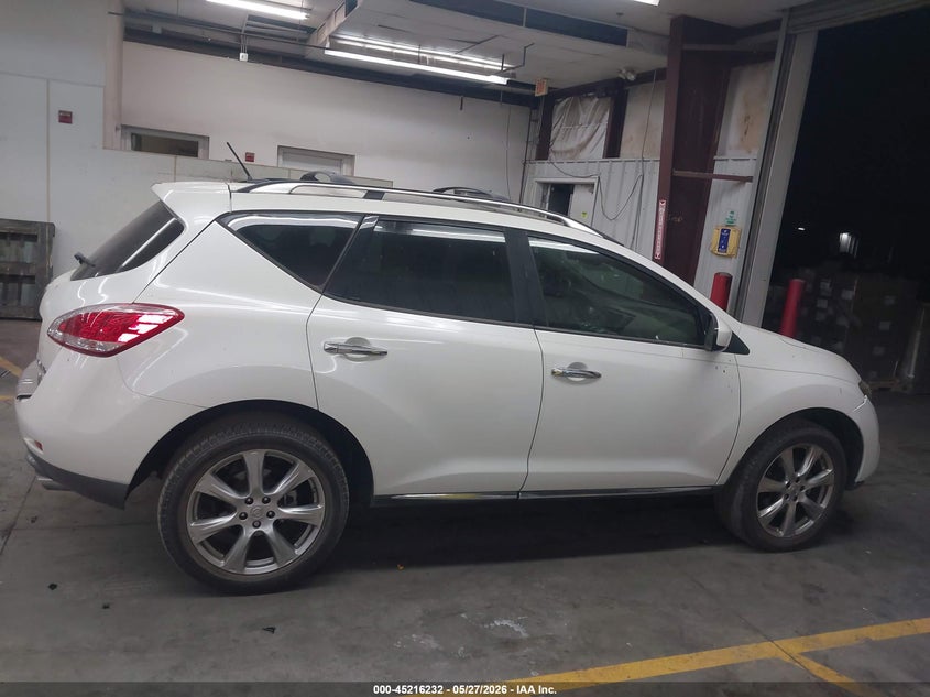 2013 Nissan Murano Le VIN: JN8AZ1MW8DW320821 Lot: 45216232