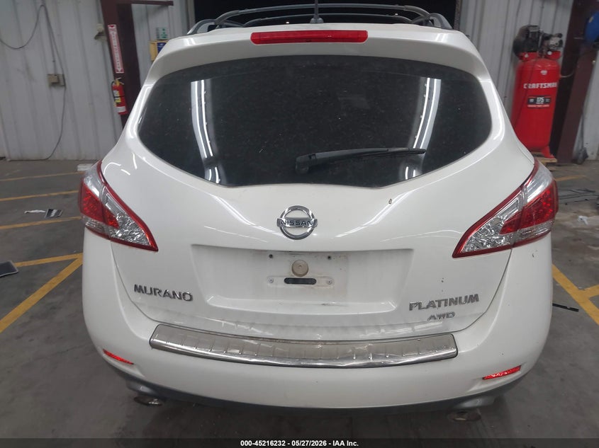 2013 Nissan Murano Le VIN: JN8AZ1MW8DW320821 Lot: 45216232