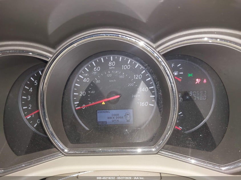 2013 Nissan Murano Le VIN: JN8AZ1MW8DW320821 Lot: 45216232