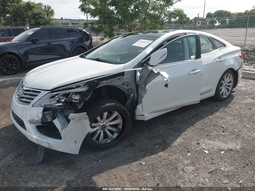 Vin: kmhfh4jg2da245657, lot: 45714047, hyundai azera 20132
