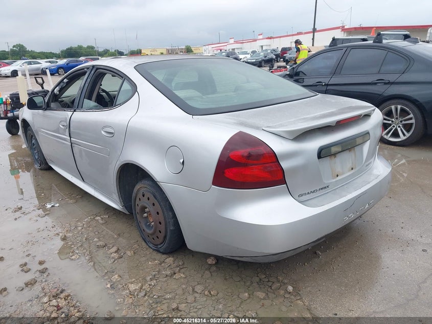 2005 Pontiac Grand Prix VIN: 2G2WP542751347744 Lot: 45216314