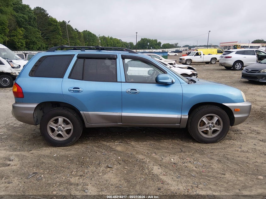 2004 Hyundai Santa Fe Gls/Lx VIN: KM8SC13E54U595077 Lot: 45216317