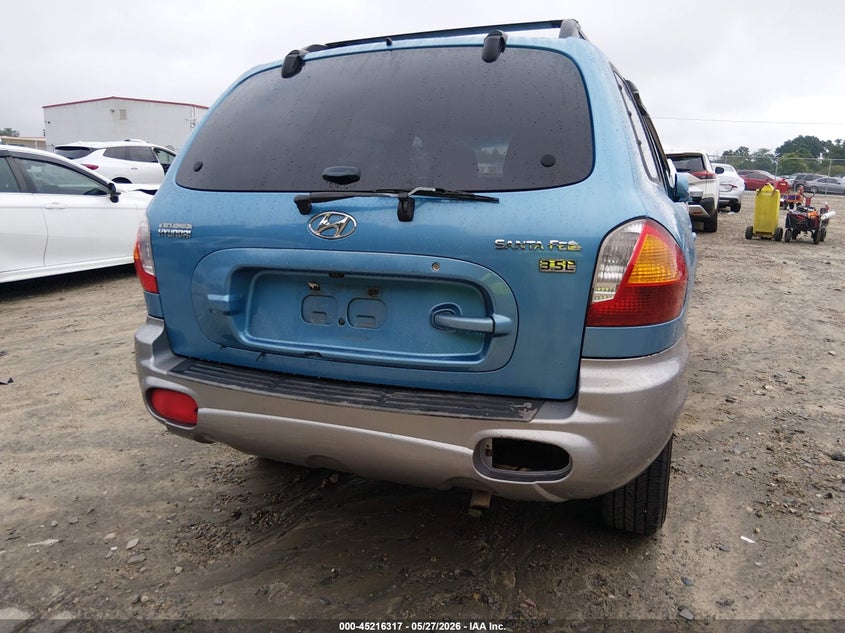 2004 Hyundai Santa Fe Gls/Lx VIN: KM8SC13E54U595077 Lot: 45216317