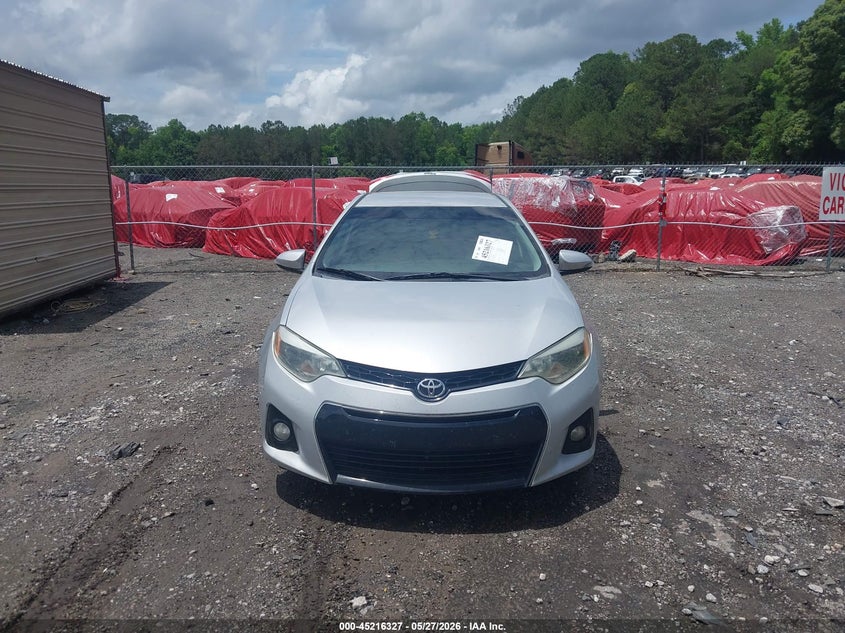 2016 Toyota Corolla S VIN: 2T1BURHE5GC615953 Lot: 45216327