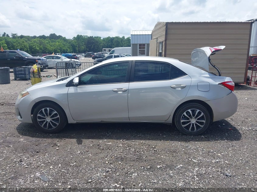 2016 Toyota Corolla S VIN: 2T1BURHE5GC615953 Lot: 45216327