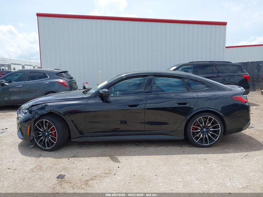 2024 BMW I4 Gran Coupe M50 VIN: WBY33AW09RFR61898 Lot: 45216350