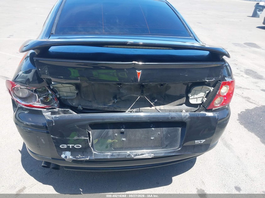 2004 Pontiac Gto VIN: 6G2VX12G24L262115 Lot: 45216368
