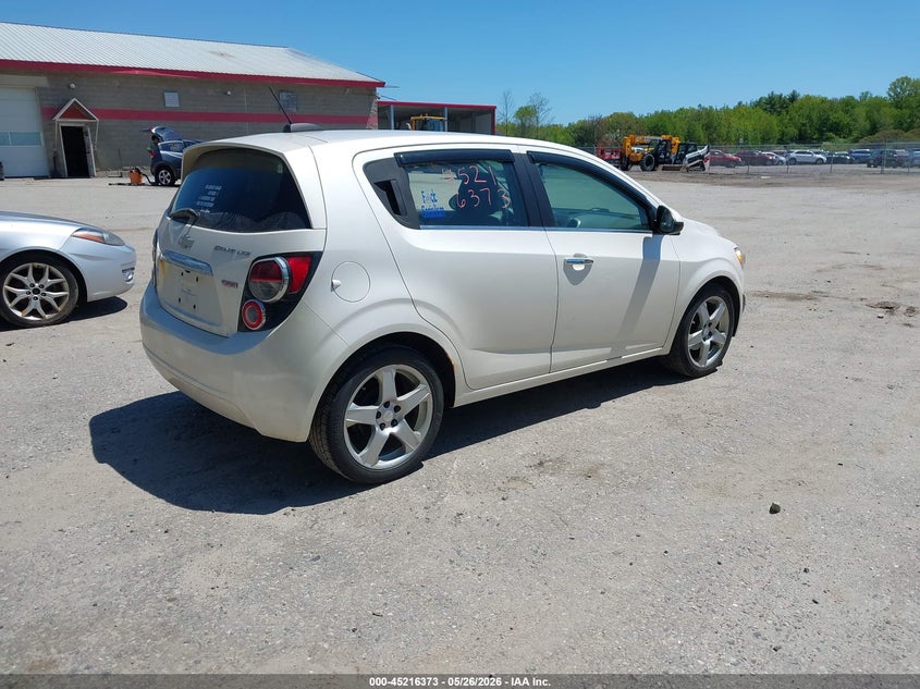 Vin: 1g1je6sb0f4135416, lot: 45714128, chevrolet sonic ltz auto 20154