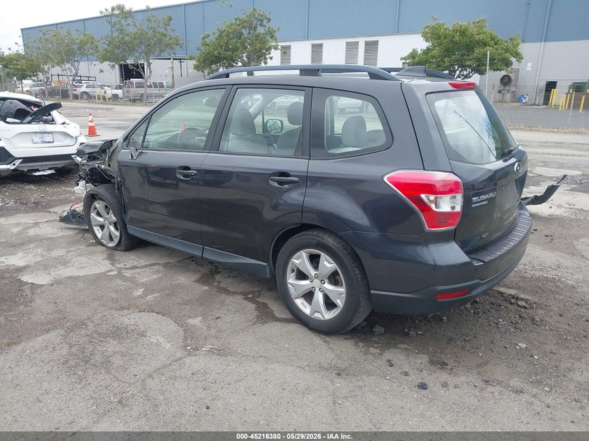 Vin: jf2sjabc3gh488764, lot: 45714135, subaru forester 2.5i 20163
