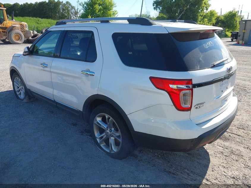 Vin: 1fm5k7f80dga95819, lot: 45714138, ford explorer limited 20133