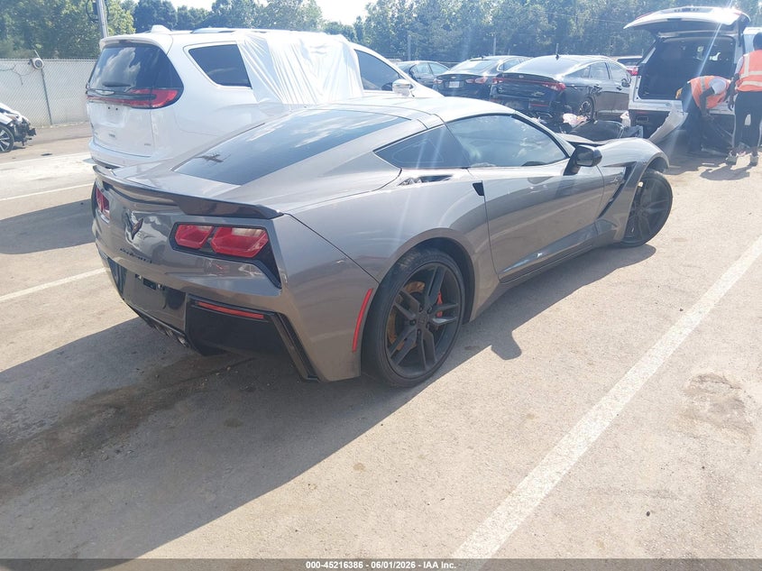 Vin: 1g1yh2d75g5111695, lot: 45714141, chevrolet corvette stingray z51 20164