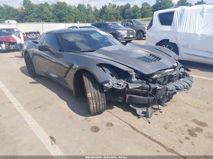 2016 Chevrolet Corvette Stingray Z51 VIN: 1G1YH2D75G5111695 Lot: 45216386
