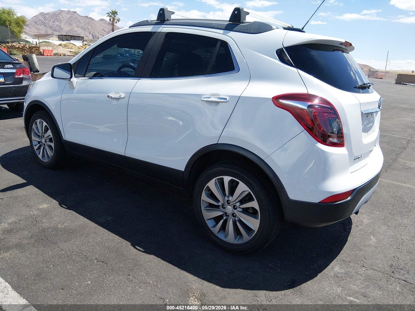 Vin: kl4cjasb9hb162962, lot: 45714155, buick encore preferred 20173