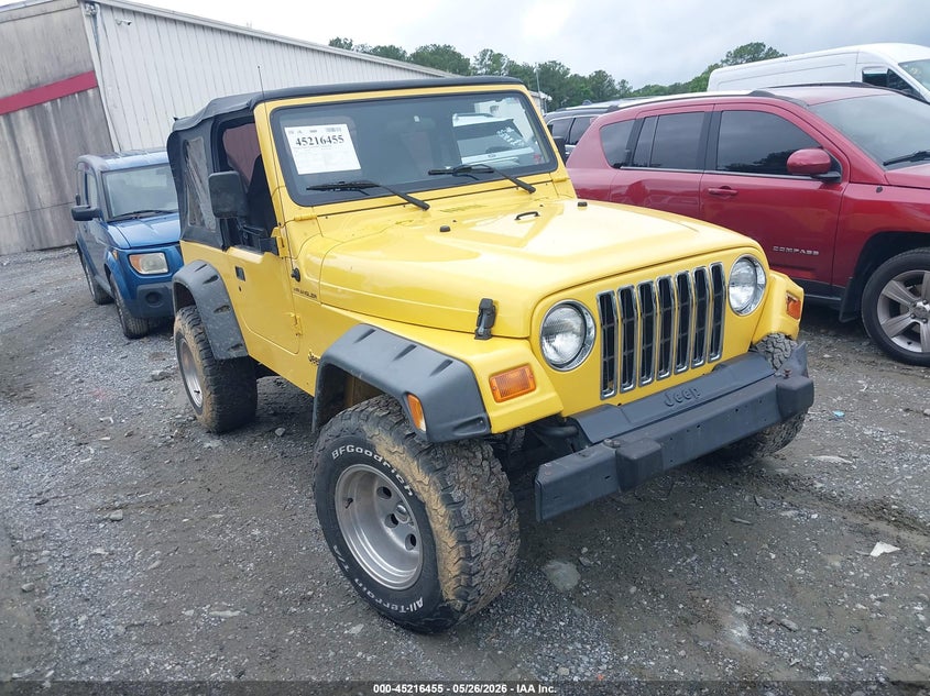 2001 Jeep Wrangler Se
