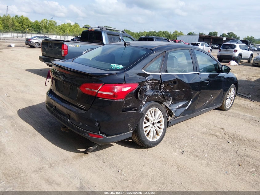 Vin: 1fadp3j26gl262229, lot: 45714222, ford focus titanium 20164