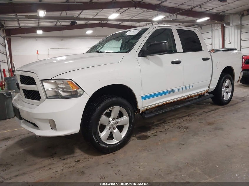 Vin: 1c6rr7kg3es437171, lot: 45714232, ram 1500 express 20142