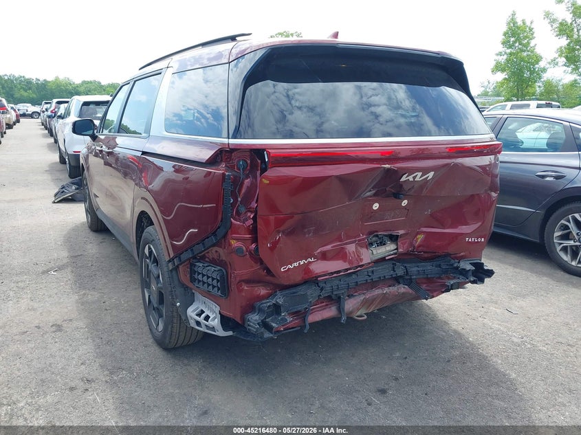 2026 KIA CARNIVAL MPV auction photo 3