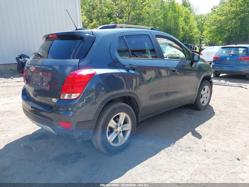 Vin: kl7cjpsm6nb559256, lot: 45714255, chevrolet trax awd lt 20224